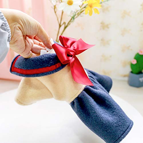 Winter Warm Pet Costume- Lovely Funny Dog Cat Clothes Pet Bowknot Skirt Pet For Tedd Pug/Chihuahua/Shih Tzu/Yorkshire Terriers/Papillon (Size S) #TOP4