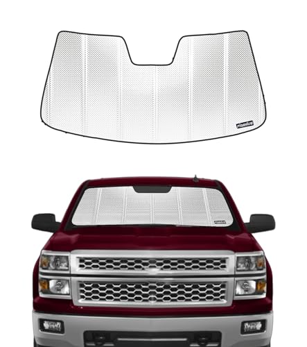 Pigenius Windshield Sun Shade for Chevrolet Silverado/GMC Sierra...
