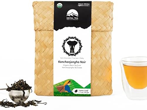NEPAL TEA - Loose Leaf Teas (Kanchanjangha Noir - Black Tea, (1.7 oz / 50 gms))