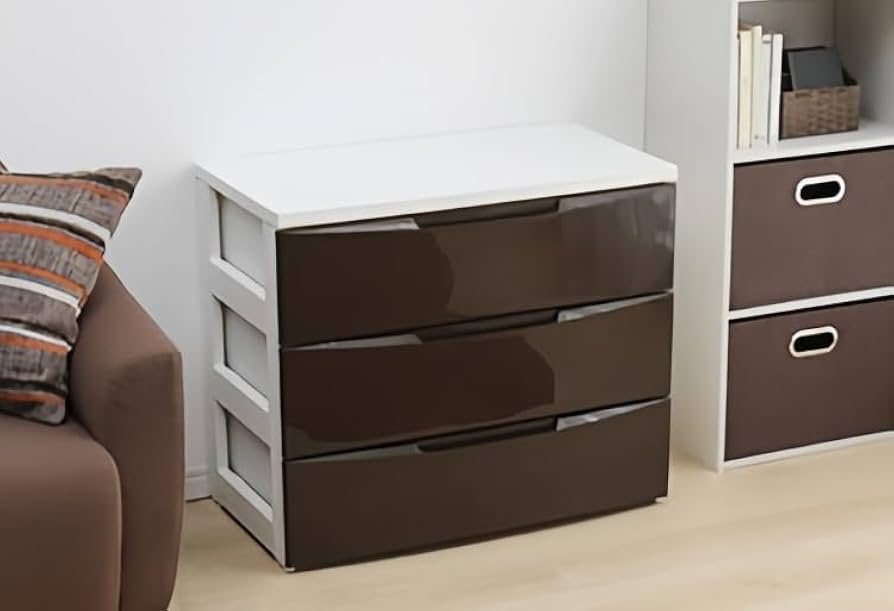 Amazon｜3段 幅72cm 収納ボックス 衣装ケース 収納ケース 洋服