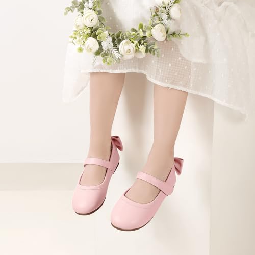 Image of PANDANINJIA Toddler Dress Shoes Flower Girls Ballet Flats