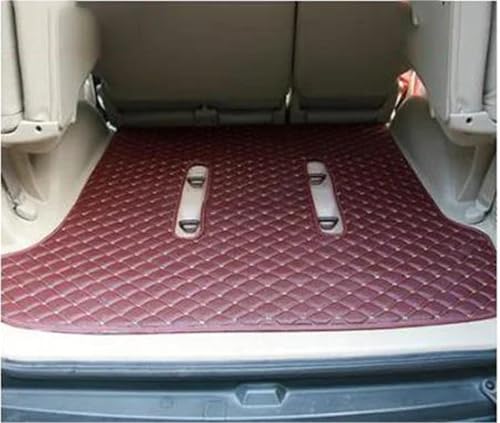 Tapis coffre arrière cuir Land Cruiser Prado 120 finition luxe Style 5 haute résistance
