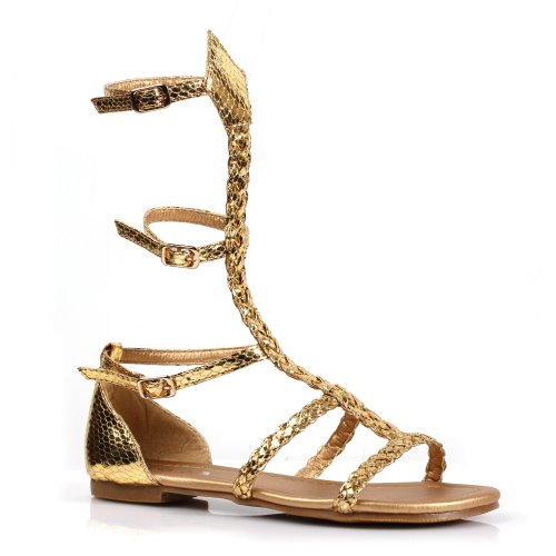 Ellie Shoes Girl's Miriam Gladiator Sandals - Roman Greek Costume Shoes2