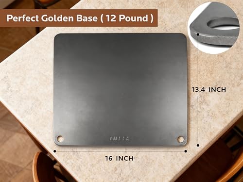 Image of OLEEK Pizza steel Sheets for oven - Metal baking steels sheets for oven - Pizza steels 16x13.4 inches - Steel stone for oveens - Baking's pro pizzaa - Baking's stone