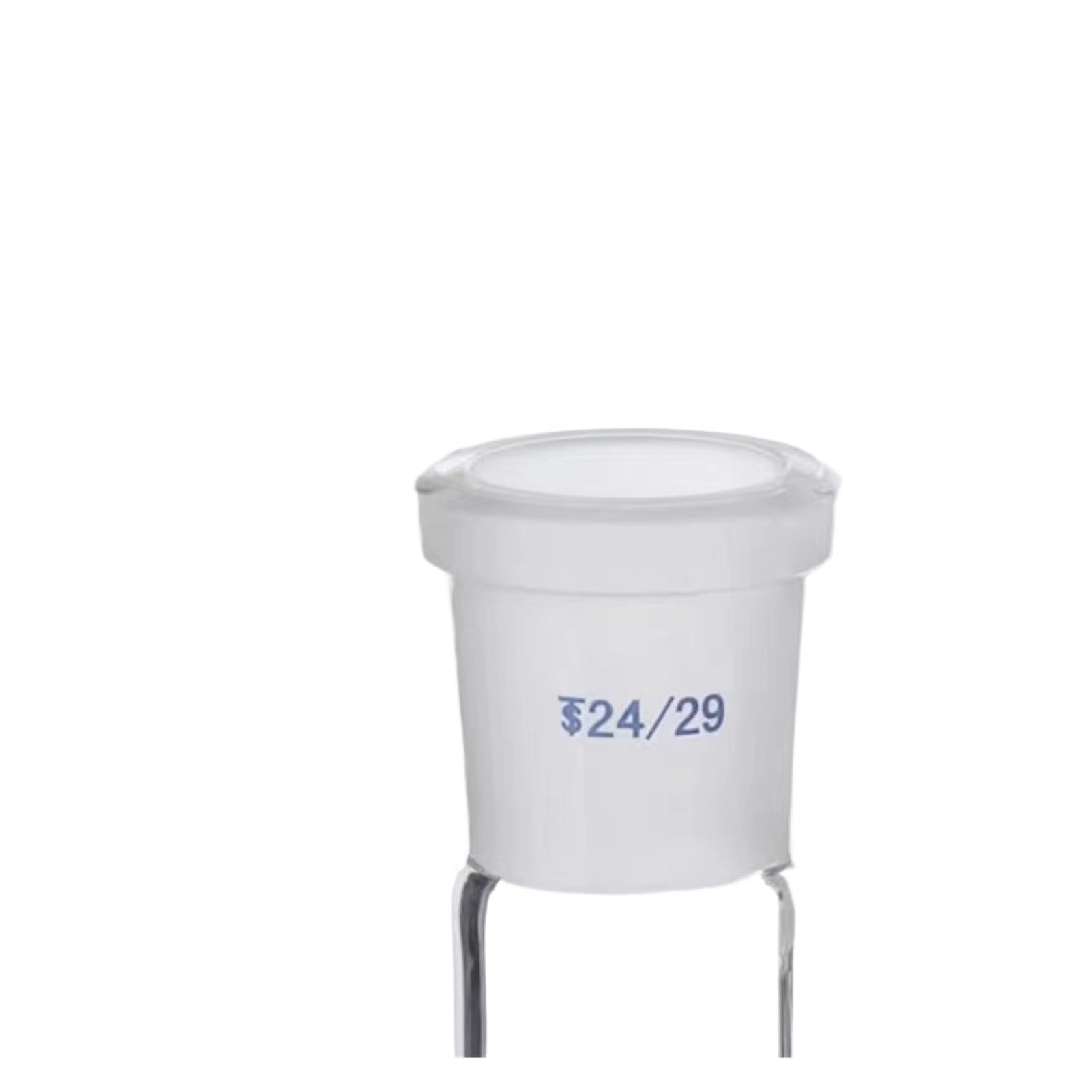Glaskolben für das Labor, Schlenk-Rohr, Borosilikatglas-Schleifmund, 10–250 ml, 19/24 mm PTFE-Kolben(50ml caliber24)
