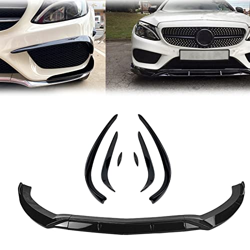 Séparateur inférieur W205 Sport contre l'aspect d'origine fade