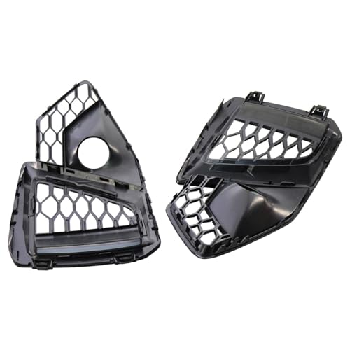 Grilles de feux antibrouillard Audi A4 S4 2020-2022 caches de pare-chocs avant
