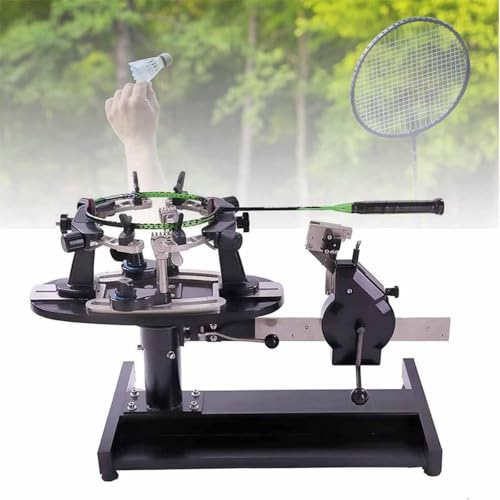 Máquina de encordado manual de raqueta para bádminton y tenis, rotación de 360 grados para encordado de precisión