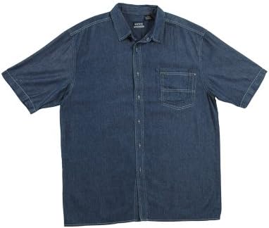 ENYCE MENS LT WT CHAMBRAY DENIM SHIRT STYLE # E09661