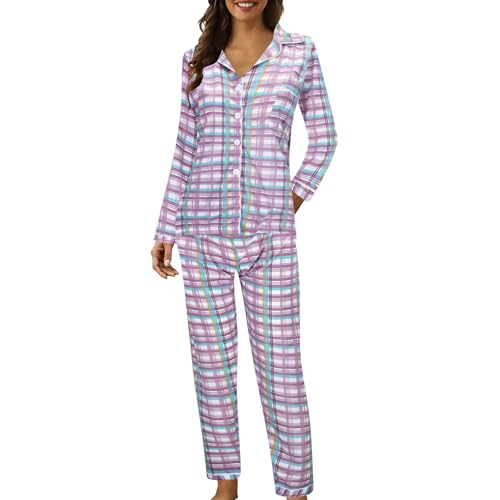 Pijama Mujer Canalé de Conjuntos Pijamas Classic Correa Espagueti Super Suave Shorts Set con Cordón Conjunto para