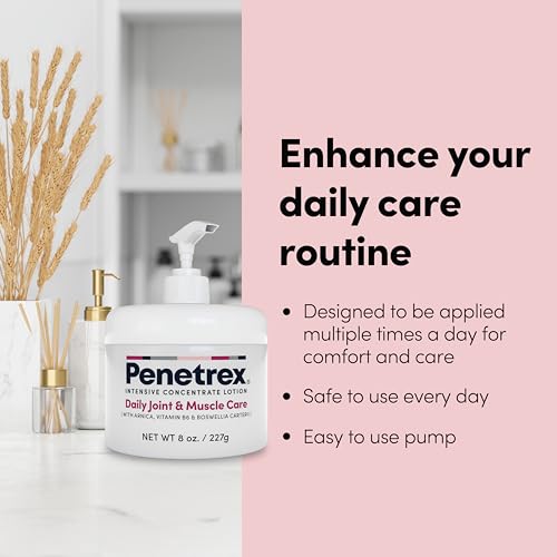Image of Penetrex Joint & Muscle Care Lotion - Soothing Botanical Formula with Arnica, Vitamin B6 & MSM - Lightweight Easy to Apply Lotion - Fresh Disappearing Scent - for Everyday Movement Support