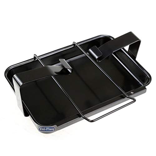 Image of Uniflasy 7515 Grill Catch Pan Holder /Drip Pan /Grease Collection Pan Replacement Parts for Weber Genesis 1000-5500, Genesis Silver /Gold /Platinum, Genesis II Series, Platinum I /II, and Summit Grills