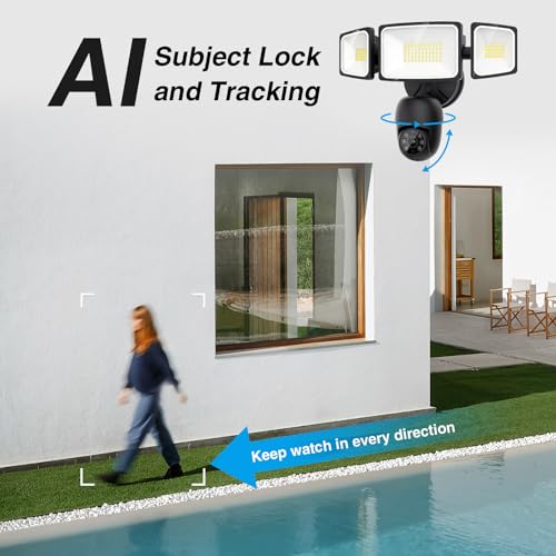 Onforu Floodlight Camera Outdoor 2k Smart Home Security Camera Al Detection  Auto Tracking with 340° Pan and Tilt 55w 5500lm Flood Light Cam Wired Color Night Vision 2way Audio Wificloudsd  Cucciolini Doodles Onforu floodlight camera outdoor 2k smart home security camera al detection  auto tracking with 340° pan and tilt 55w 5500lm flood light cam wired color night vision 2 way audio wificloudsd   cucciolini doodles