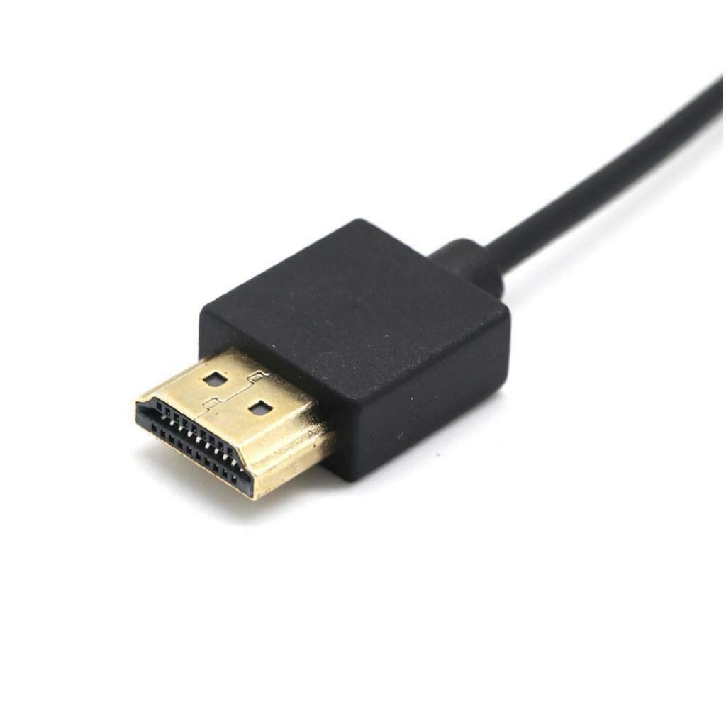 Xingdianfu USB 2.0 maschio a HDMI maschio convertitore PC TV HD HDTV adattatore cavo di ricarica USB a HDMI 0,5 m