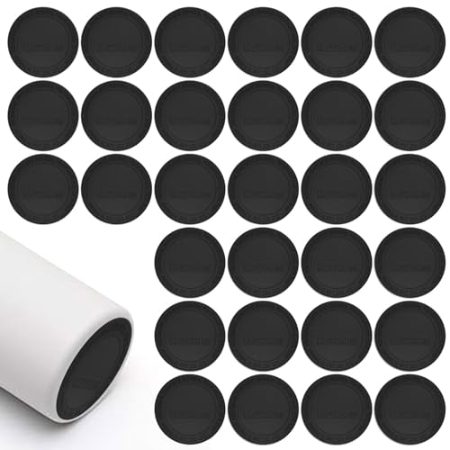 Binxus 30Pcs Rubber Bottoms Silicone Bottoms with Adhesive
