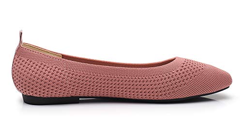 VenusCelia Women's Flexible Knit Flat Shoe4