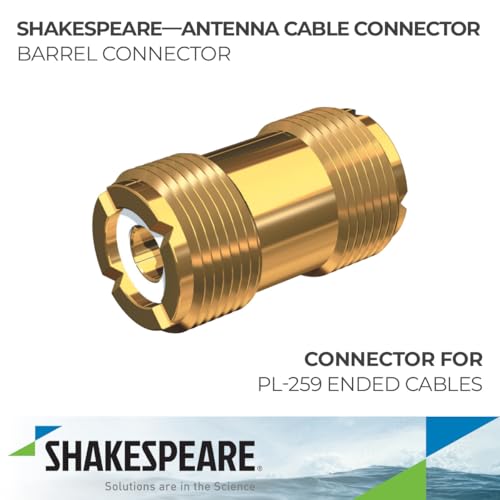 Conector barril Shakespeare PL-258-G para cables PL-259 miniatura 2