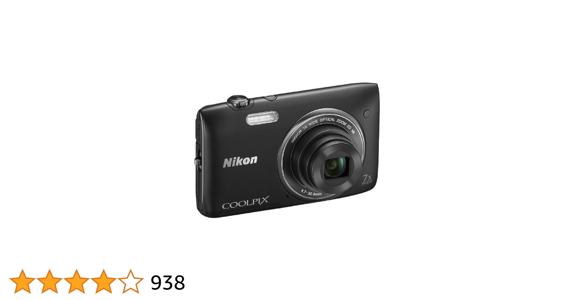 Nikon COOLPIX デジタルカメラS3500 Amazon.com : Nikon COOLPIX S3500 - Black 20.1 MP Point