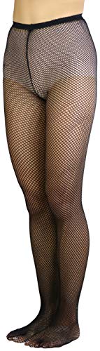 Image of ToBeInStyle Women's Sexy Vibrant Fine Classic Fishnet Full Footed Pantyhose