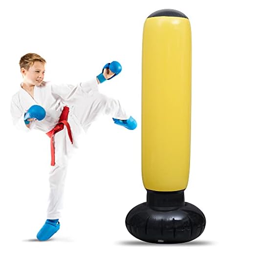 Inflatable Punching Bag for Adults, Indoor Boxing Punching Bag for Kids, Women with Stand,Boxing Punching Training Bag for Relieving Pressure