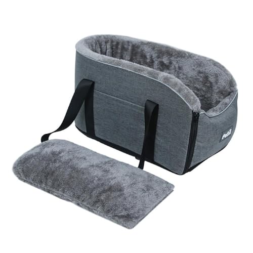 Cat for Car Console Puppies Carry Bag Outdoor Travel Shoulder Sightseeing Tote Safety Strap Pet Car Bed Dogs