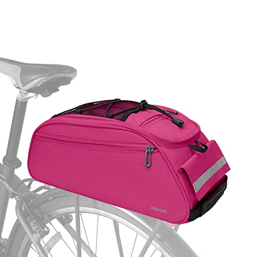 image for MOSISO Bike Rack Bag, Waterproof Bicycle Trunk Pannier Rear Seat Pouch
