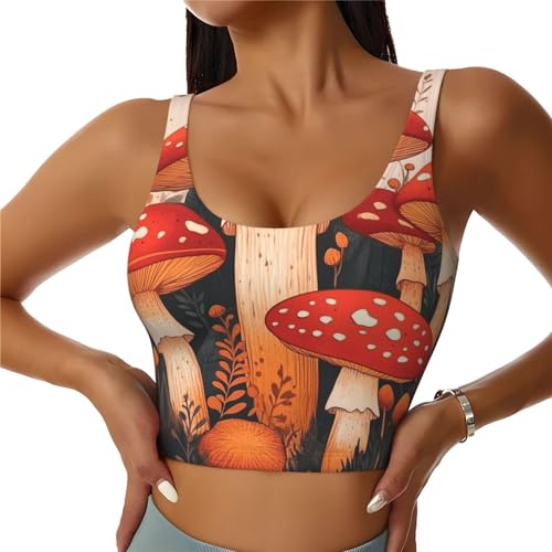 Camiseta deportiva sin mangas de mujer para ejercicio en gimnasio con diseño de flores