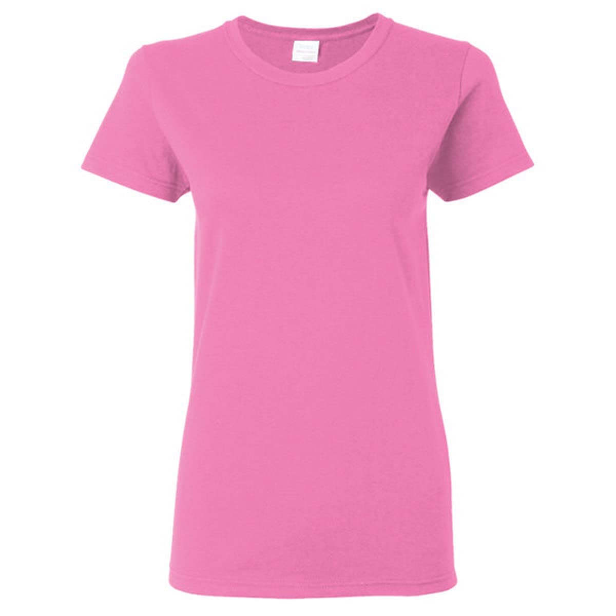 Gildan Ladies/Womens Heavy Cotton Missy Fit Short Sleeve T-Shirt (L) (Azalea)