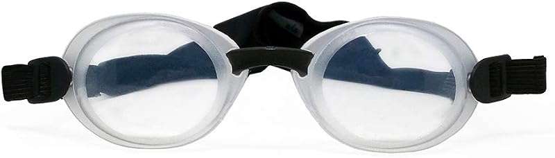 Máscara de dormir de silicone com quartzo EYEECO, transparente