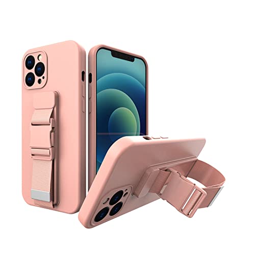 Coque de téléphone antichoc pour iPhone 12 Pro Max silicone carrée souple