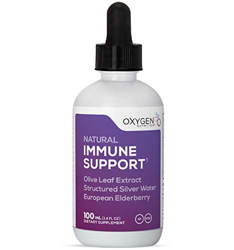 Triguard Plus Concentrate | Colloidal Silver, Sambucus Elderberry Extract & Olive Leaf Extract, 3-in-1 Liquid Immune Support | Powerful Immune System Booster | Great Taste - 3.4oz / 100ml