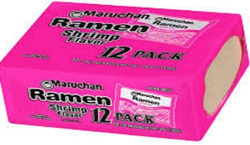 Maruchan Ramen Noodle Soup 12-3 oz. Packs Chicken Beef or Shrimp Flavors (Shrimp Flavor) Maruchan Ramen Noodle Soup 12-3 oz. Packs Chicken Beef or Shrimp Flavors (Shrimp Flavor)