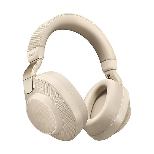 Jabra Elite 85h - Auriculares Bluetooth 5.0 con Cancelación de Ruido Activa, Oro y Beige, con Alexa integrada