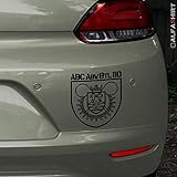 bundeswehr abc alarm Auf allen Glatten Flächen anwendbar