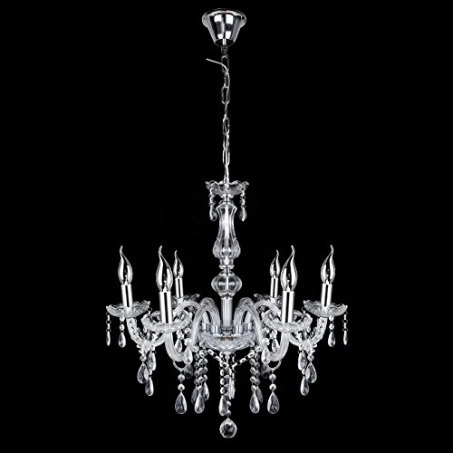 Iglobalbuy Crystal chandelier Modern pendant lamp