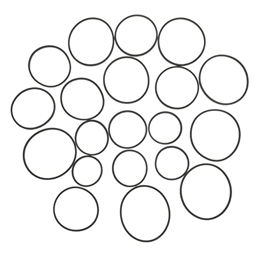 CIYODO Sturdy Rubber Material 20pcs Recorder Machine Belt for Cassette Deck Turntable Belts