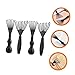 HAPINARY 4pcs Brush Cleaners Comb Hair Remover Tools Scalp Scrubber Detangler Brush