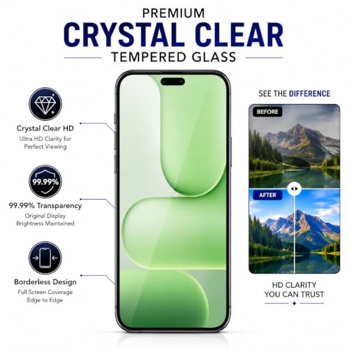 Image of ArmourPro 3D Borderless Tempered Glass for Honor 600 Lite, HD Clear Curved Edge to Edge Screen Protector, 9H Hardness, Oleophobic Coating, Case Friendly | Pack of 1
