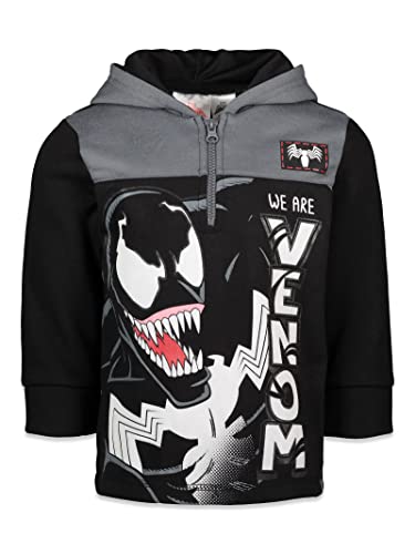 Image of Marvel Avengers Spider-Man Fleece Half Zip Hoodie Toddler to Big Kid Sizes (2T - 18-20)