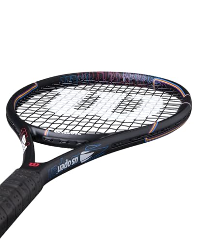 Image of Wilson US Open BLX 100 Tennis Racket - Black, Grip Size 2-4 1 /4 inch