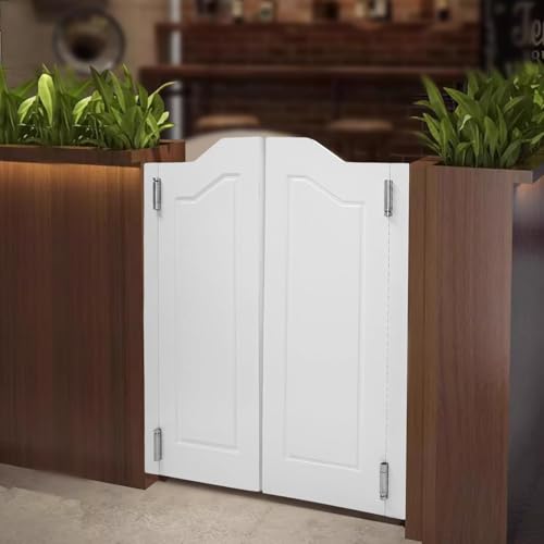 MOIUBYW Saloon Doors Swinging Doors Door for House Kitchen Cafe Wood Door Swing 27/29/31/33/35/37/39/43/47in, Interior Wooden Cafe Door with Hardware, Western Style Premade Bar Doors(W80xH90cm(3 1x35
