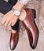 Imagen de DXSYGMBN Zapatos de Vestir con Hebilla Doble para Hombre Calzado Formal de Boda Clásico Oxford Negocios Elegante Cómodo