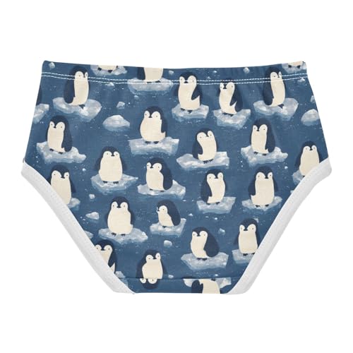 Girls Underwear Soft Cotton Penguin Kids Panties in Sizes 2/3t, 4t, 5t, 6 and 82