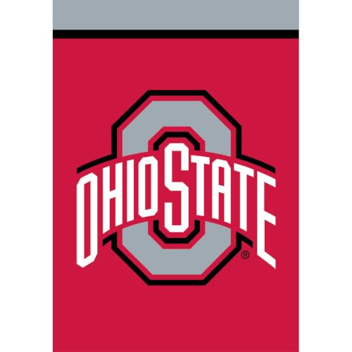 Briarwood Lane Garden Flag 12x18 For Outdoor Ohio State Buckeyes NCAA Licensed Garden Flag Flags For Outside