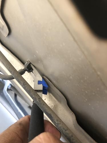 Image of Multipurpose Diagonal Cutting Pliers with Stainless Steel Blades and Rubber Handles, Fastener Removal Tool for Car Door Panel Clips and Plastic Rivets