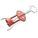 Produktbild LJFJJ Multifunktions Winged Korkenzieher Korkenzieher Manueller Flügelkorkenzieher ABS All-in-One-Korkenzieher für alle Cork Stoppered und Beer Cap Bottles (Color : Red)