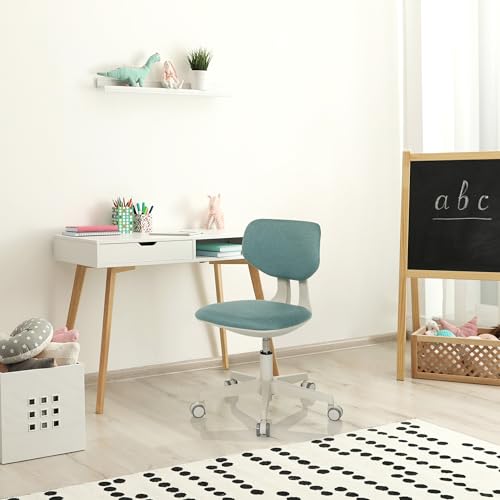 Silla giratoria para niños KIDDY Classic azul con respaldo regulable 3
