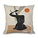 1 Pc poszewka na poduszkę poszewki na poduszki dekoracja salonu Sofa dekoracyjna poszewka na poduszkę bawełniana pościel abstrakcyjne liście-styl-25, 45 cm X 45 cm
