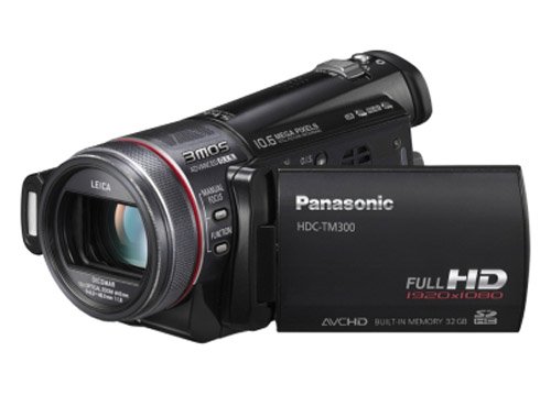 パナソニック　HDC-TM300　アツデンECZ-990　セット Panasonic HDC-TM300 High Definition Flash Memory Camcorder With