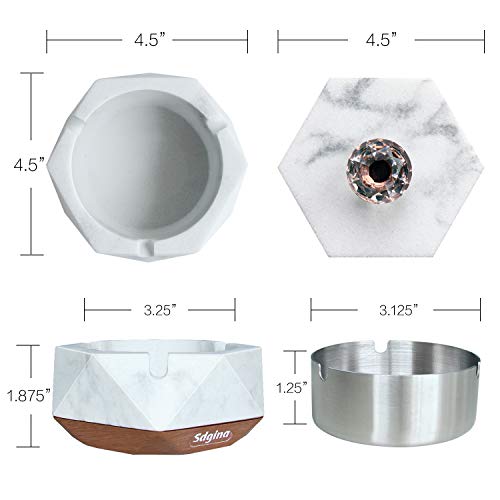 J Jhouselifestyle Ashtray For Weed - Outdoor Ashtray With Lid, Ash Tray Sets For Weed, Ash Tray Sets For Cigarettes Outdoor Ashtrays For Cigarettes Windproof Ashtray For Outside #TOP6